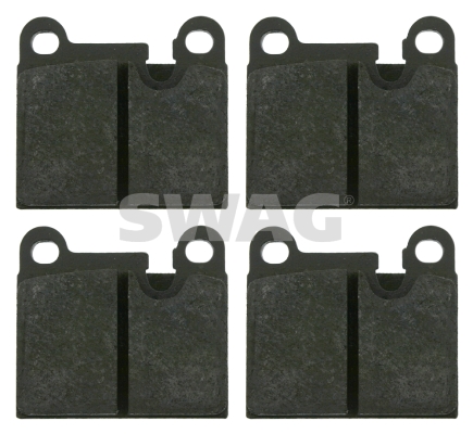 set placute frana,frana disc 38 91 6515 SWAG